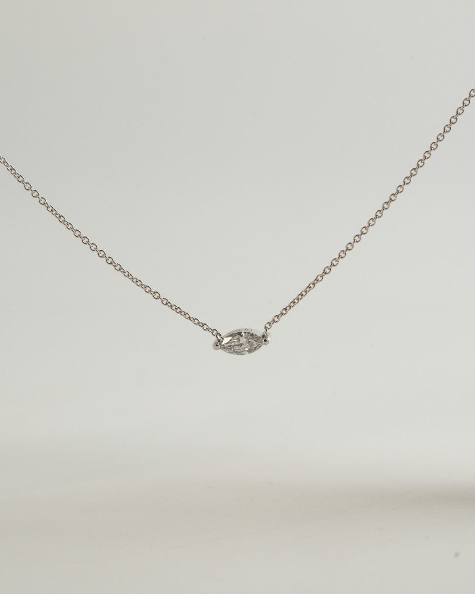 Verity Marquise Diamond Necklace