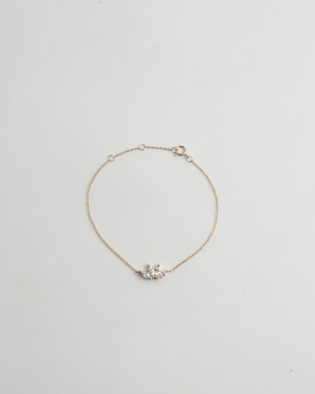 Fleur Marquise Diamond Bracelet