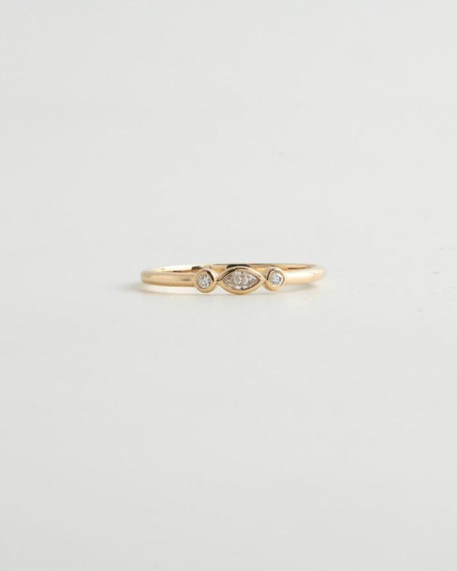 Clemonte 3-Diamond Ring