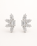 Amalfi Emerald & Pear Cluster Drop Earrings
