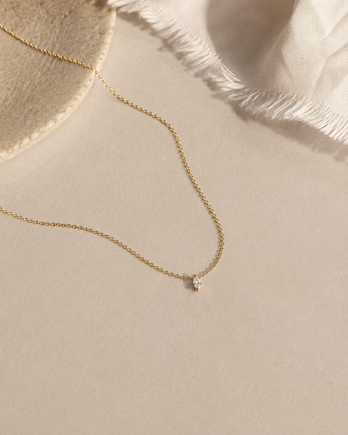 Aurora Marquise Diamond Necklace