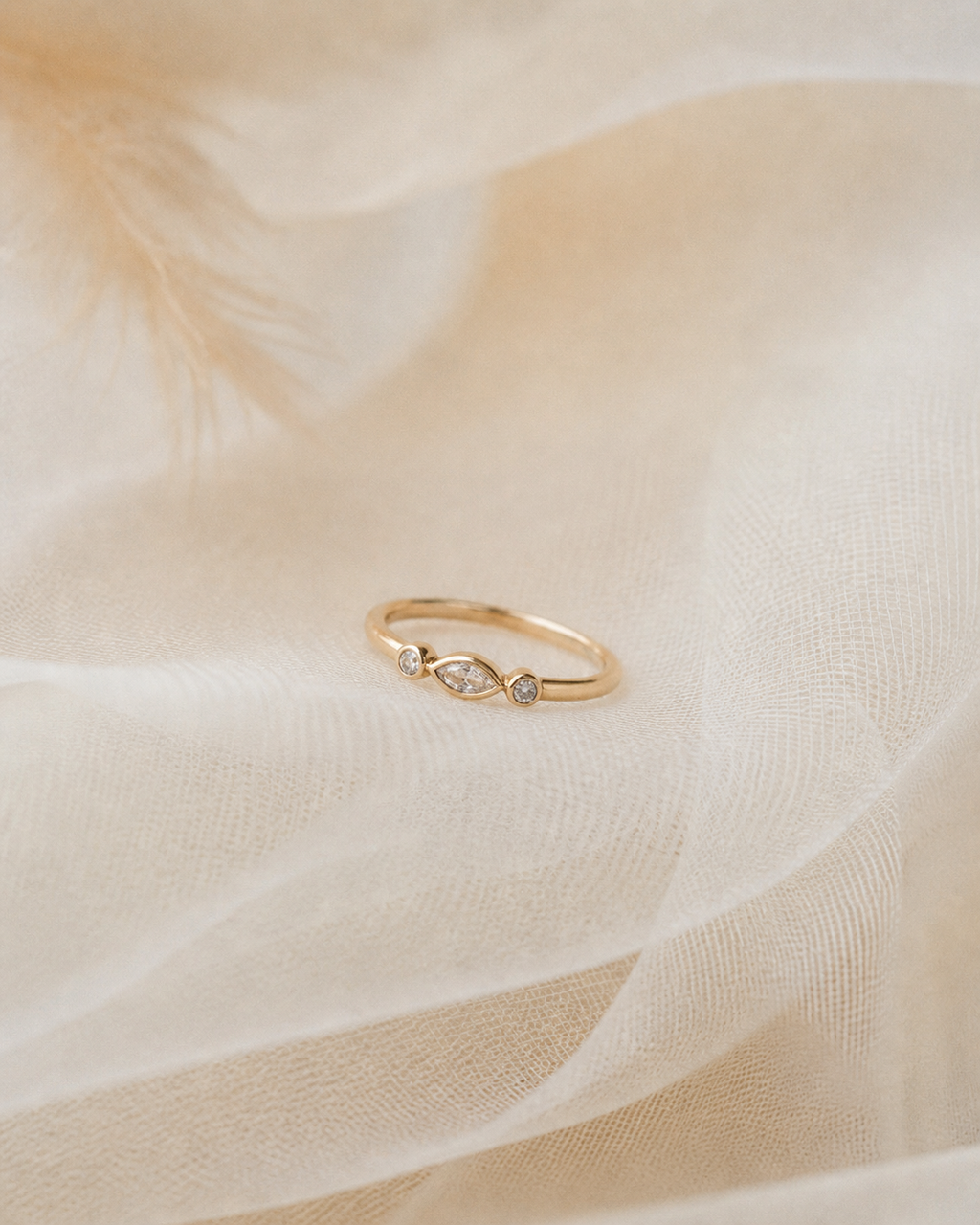 Clemonte 3-Diamond Ring