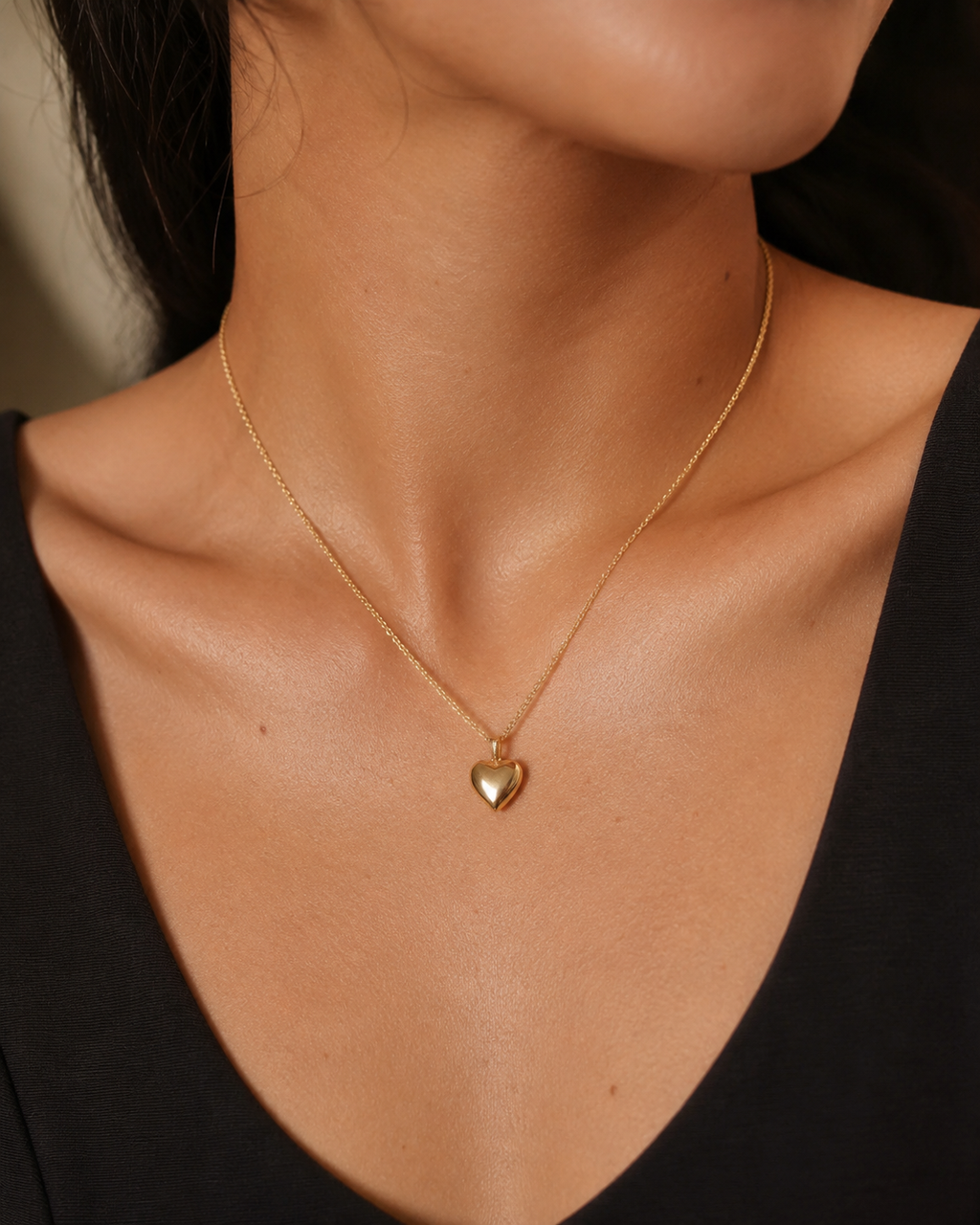 Collete Heart Locket Pendant