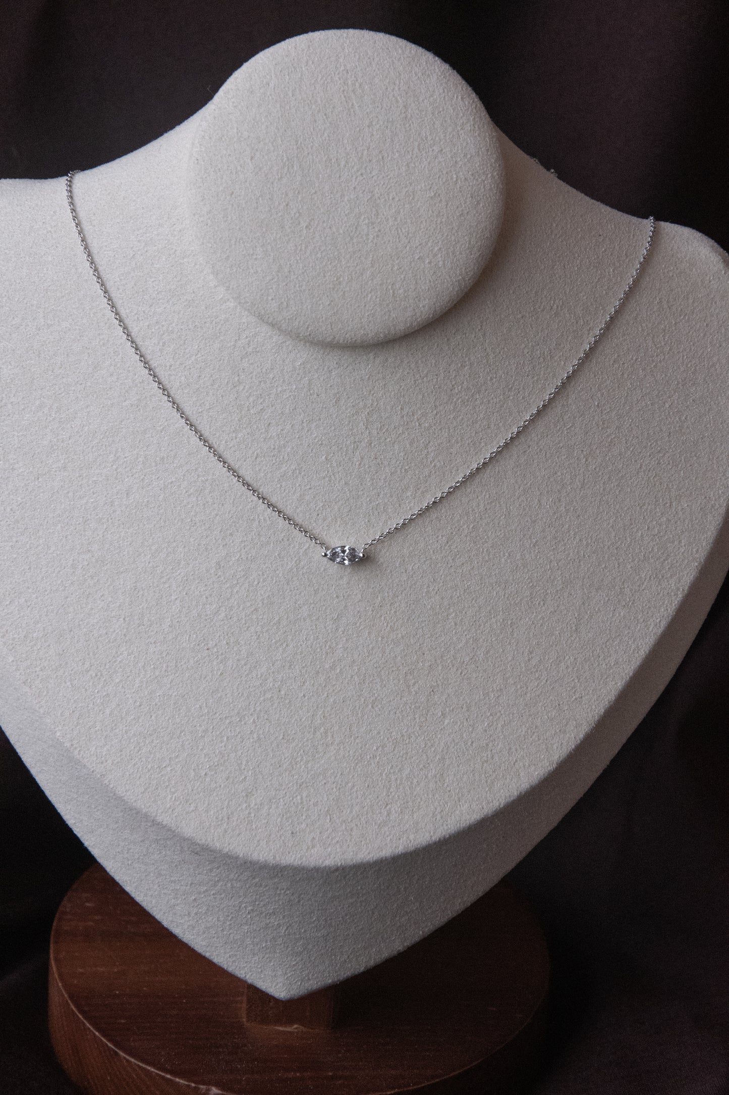 Verity Marquise Diamond Necklace