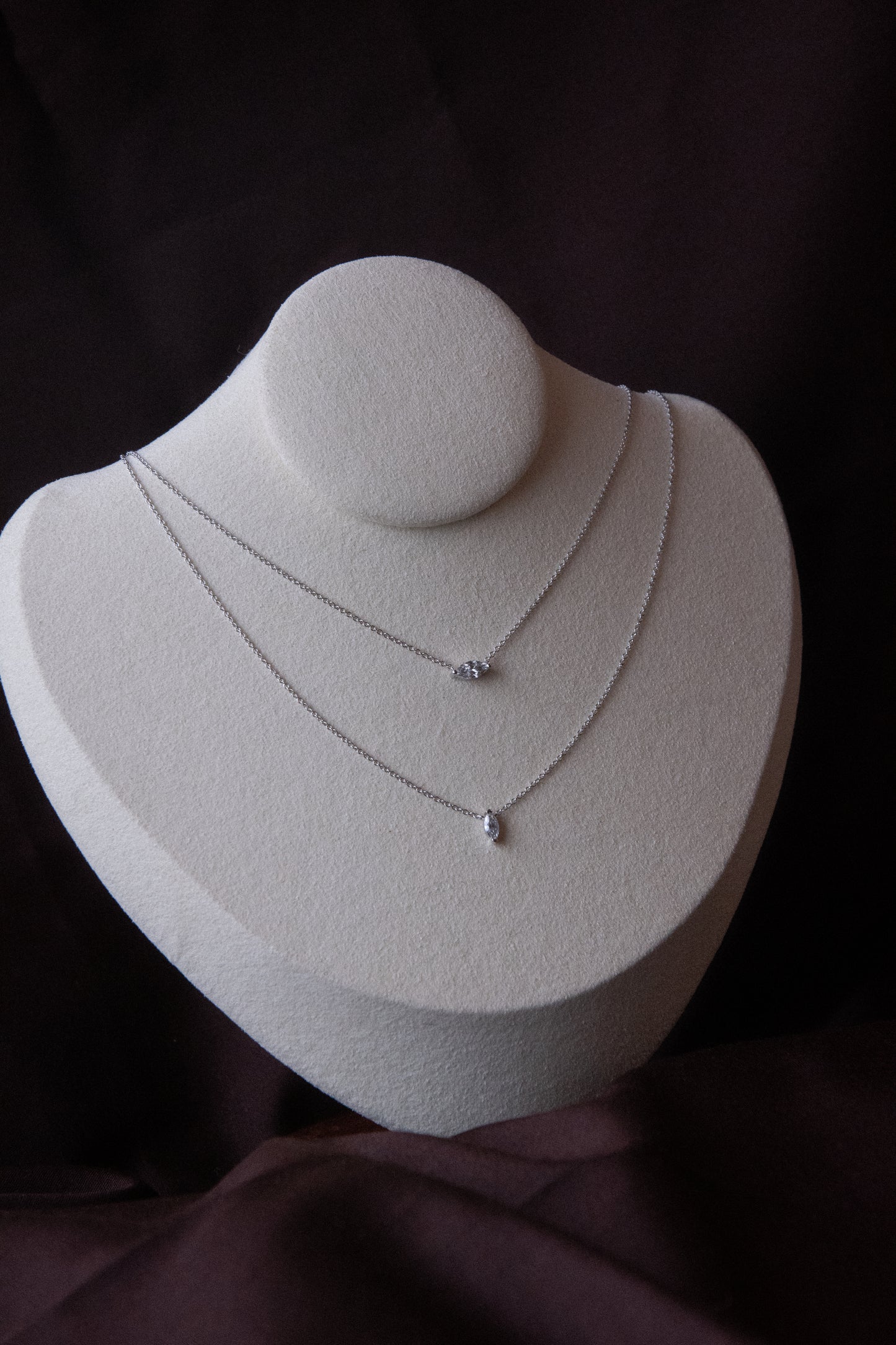 Aurora Diamond Pendant Necklace