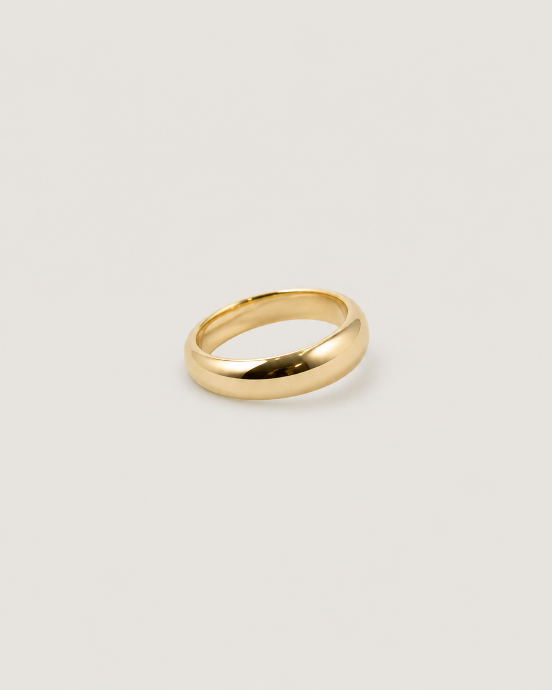 Dome Plain Band Ring