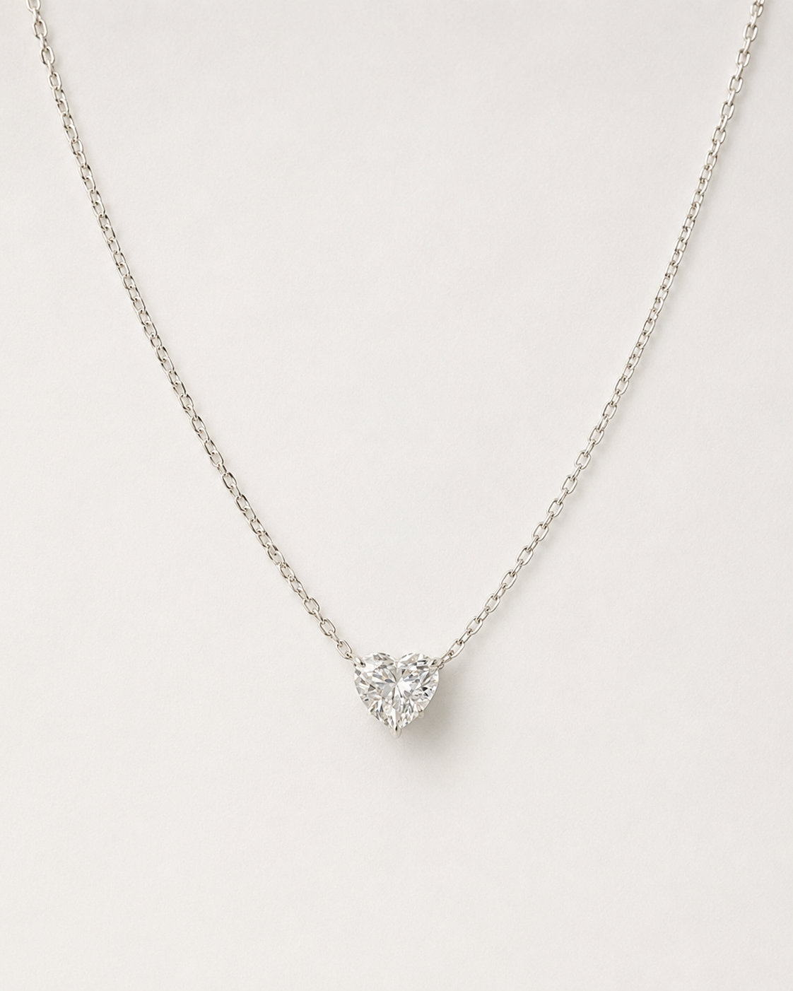 Esme Heart Diamond Necklace