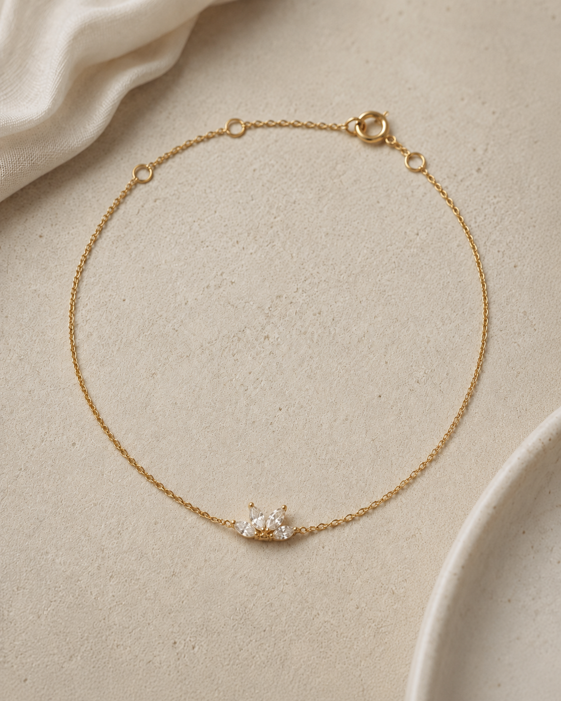 Fleur Four-Marquise Bracelet