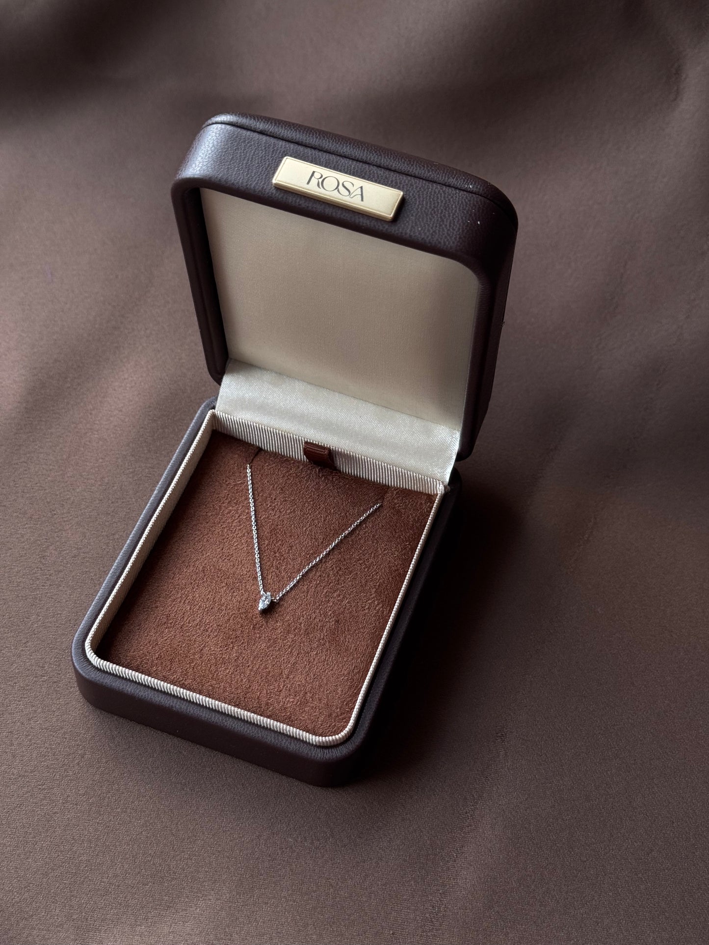 Aurora Diamond Pendant Necklace