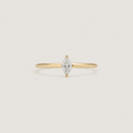 Marchesa Marquise Solitaire Ring
