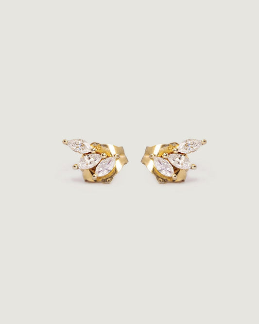 Solstice Marquise Trio Stud Earrings