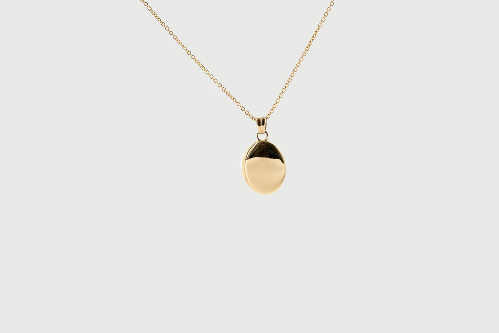 Classic Oval Locket Pendant