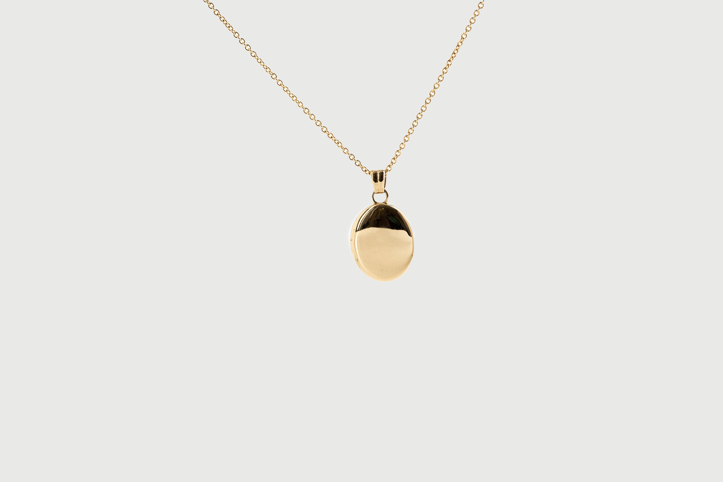 Classic Oval Locket Pendant