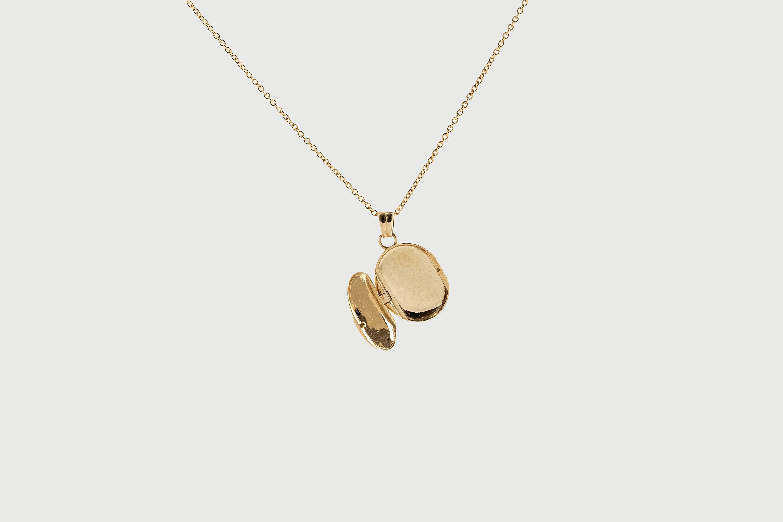 Classic Oval Locket Pendant