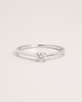 Jean Classic Round Solitaire Ring