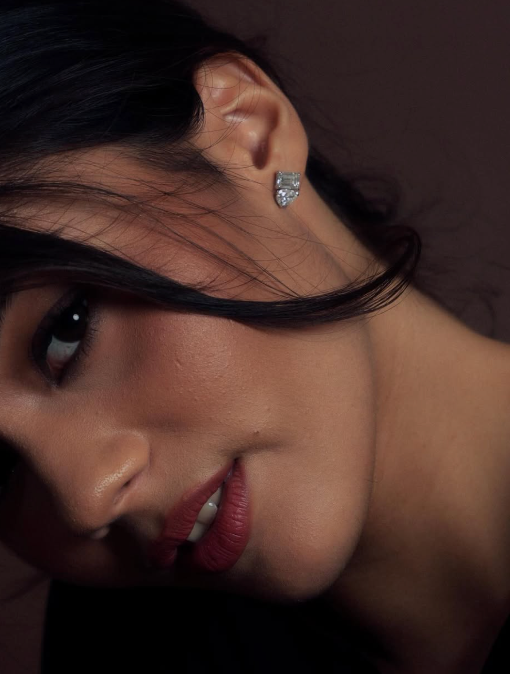 Milan Toi Et Moi Pearl Emerald Earrings