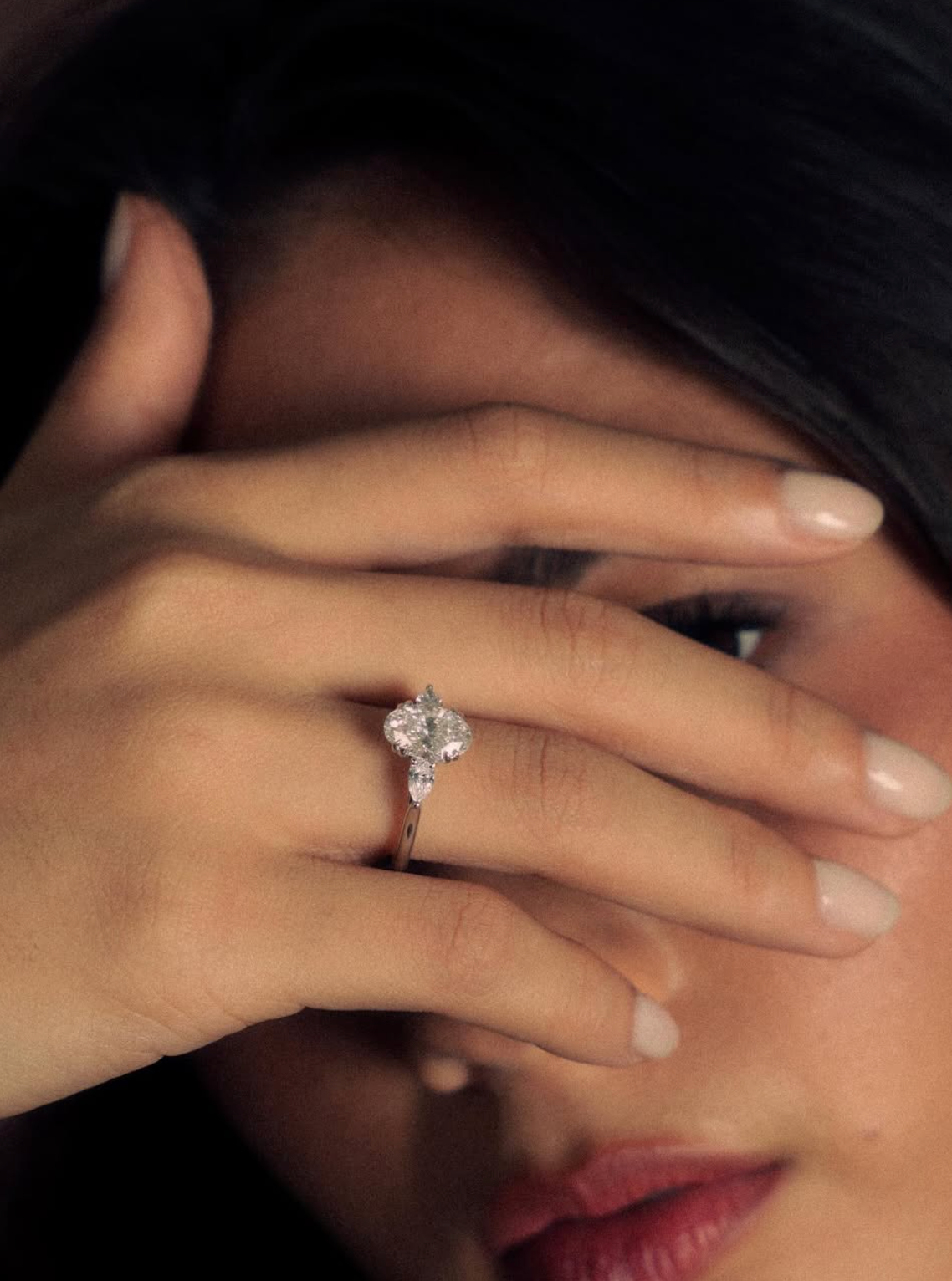 Bloom Oval Trilogy Ring