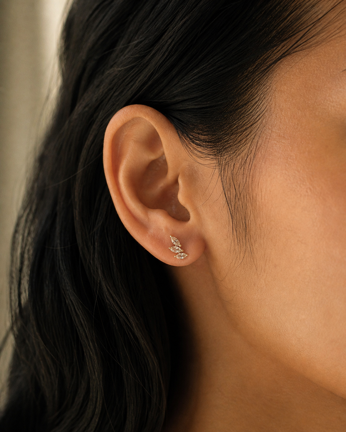 Solstice Trio Stud Earrings