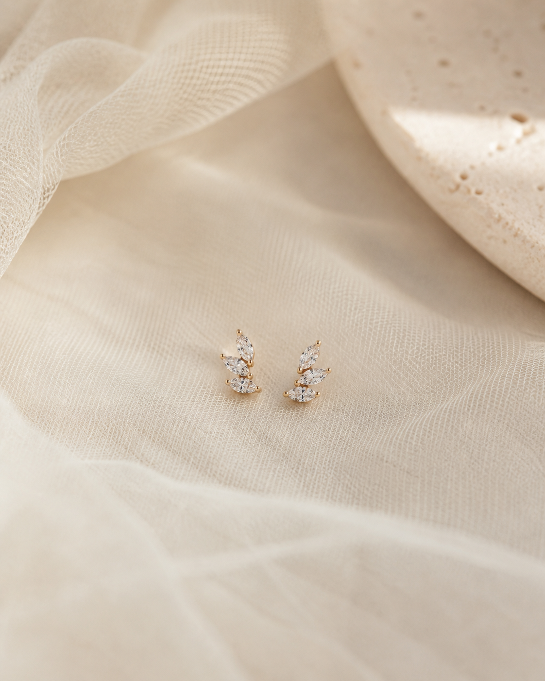 Solstice Trio Stud Earrings