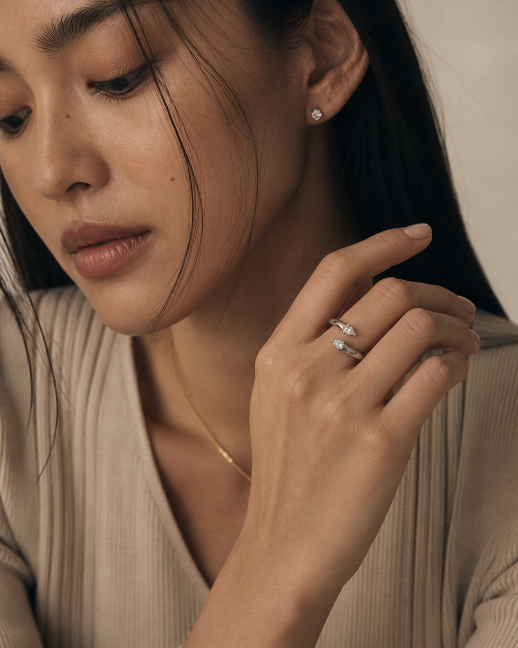 Syrene Snake Ring