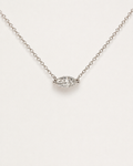 Verity Horizontal Marquise Necklace