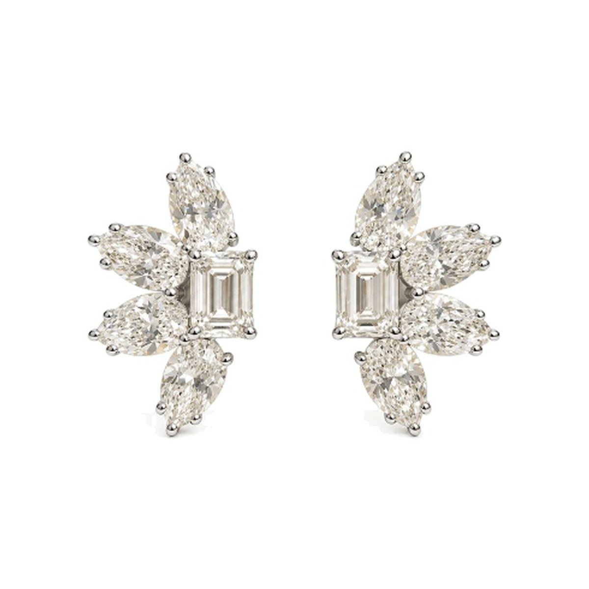 Amalfi Emerald & Pear Drop Earrings