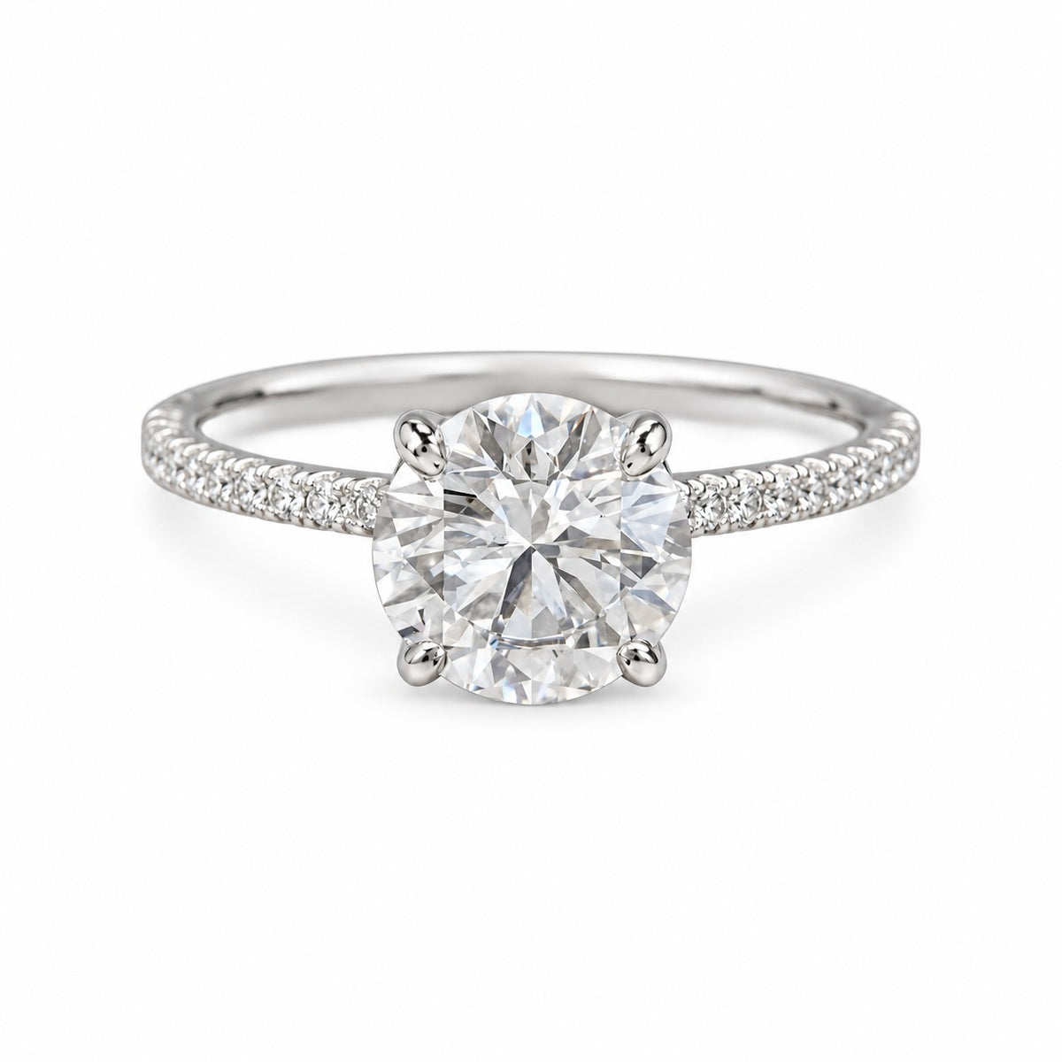 Amelia Round Halo Ring