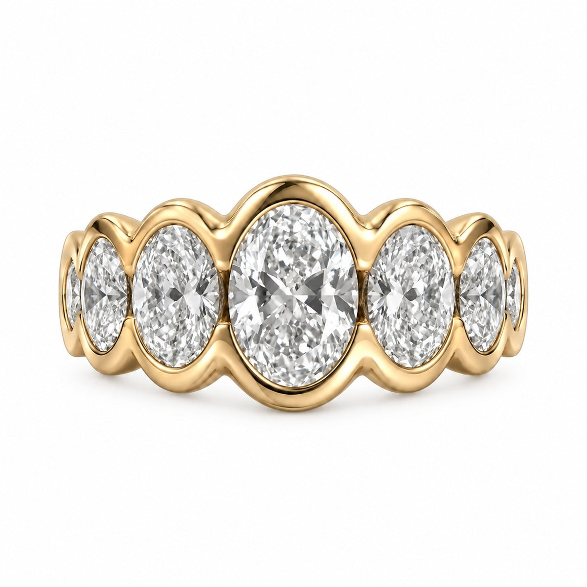 Aspen Seven-Oval Ring