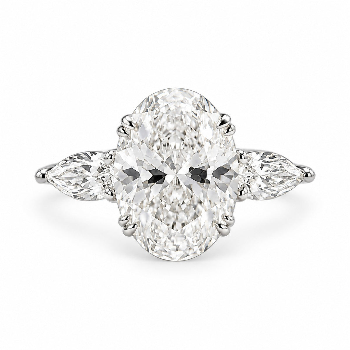 Bloom Oval Trilogy Ring