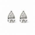 Carmina Pear Stud Earrings