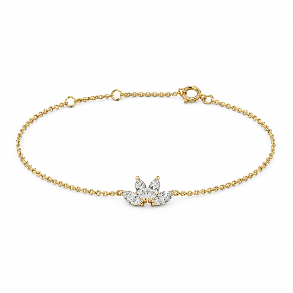 Fleur Four-Marquise Bracelet
