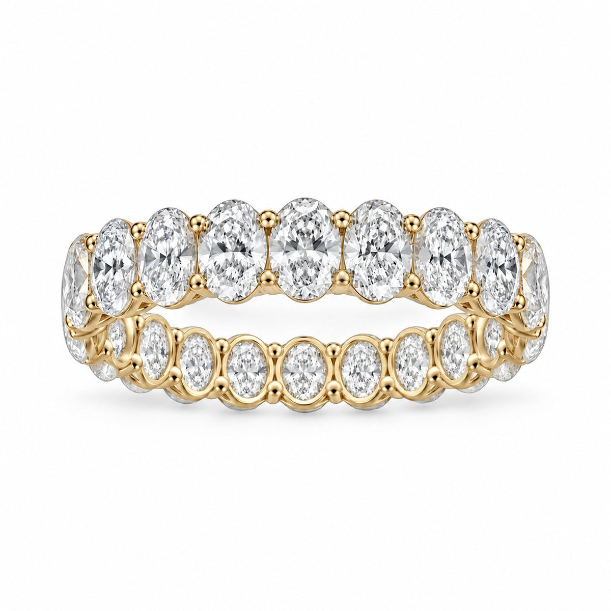 Frankie Oval Eternity Band