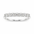 Iris Half-Eternity Band