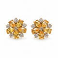 Marigold Yellow Sapphire Earrings
