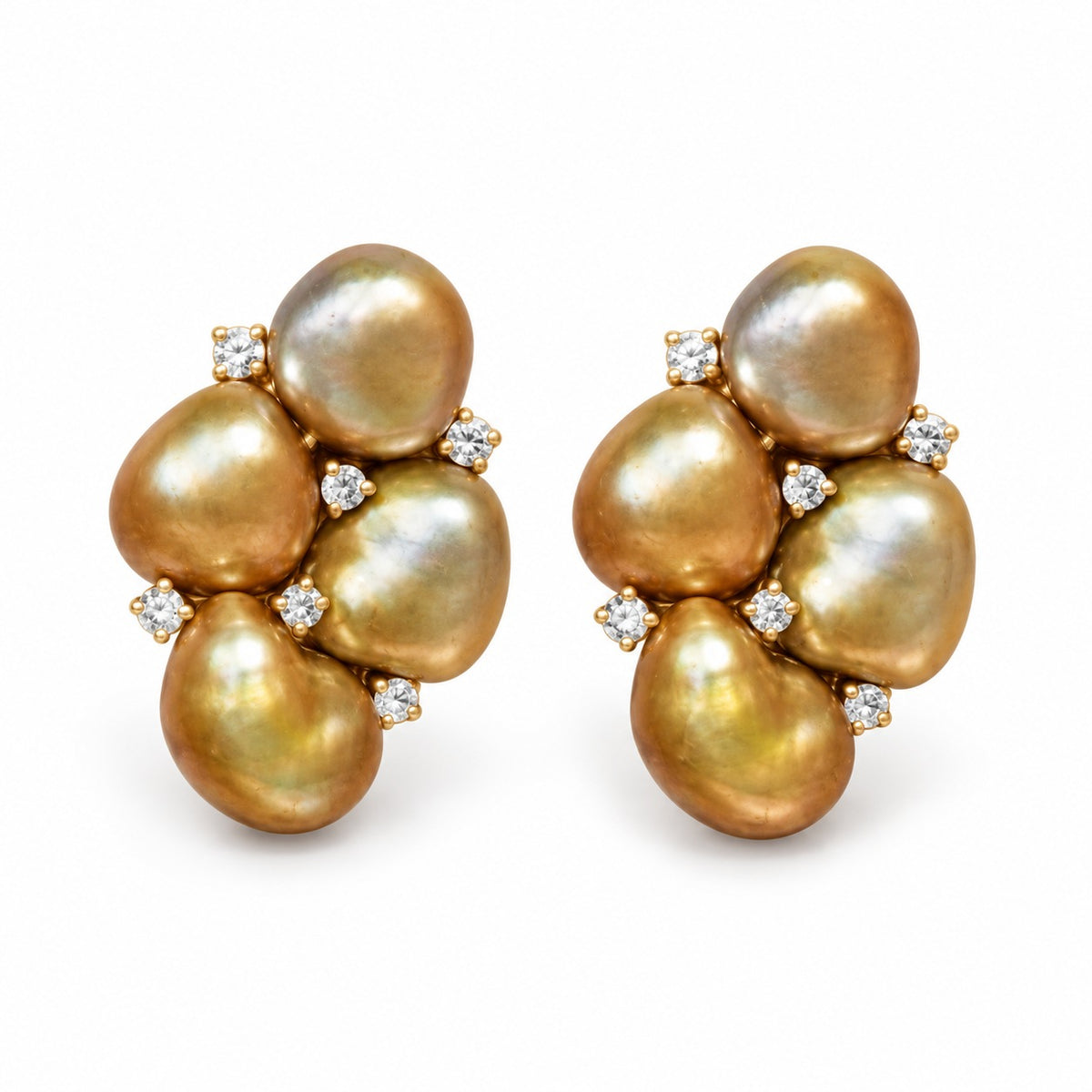 Quinn Keshi Pearl Earrings