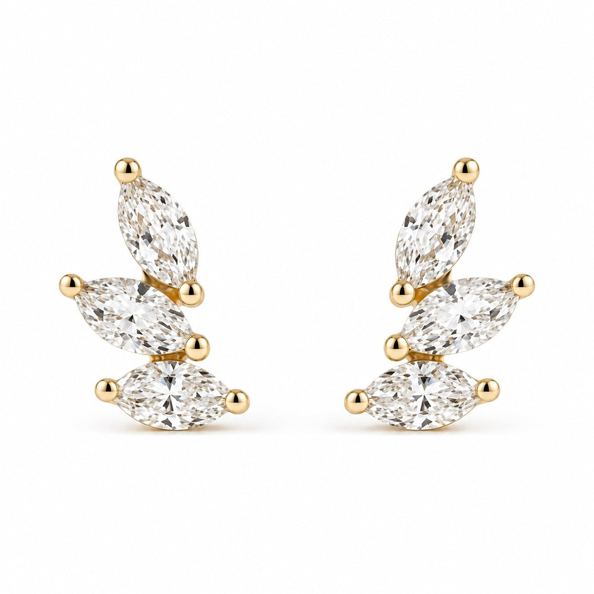 Solstice Trio Stud Earrings